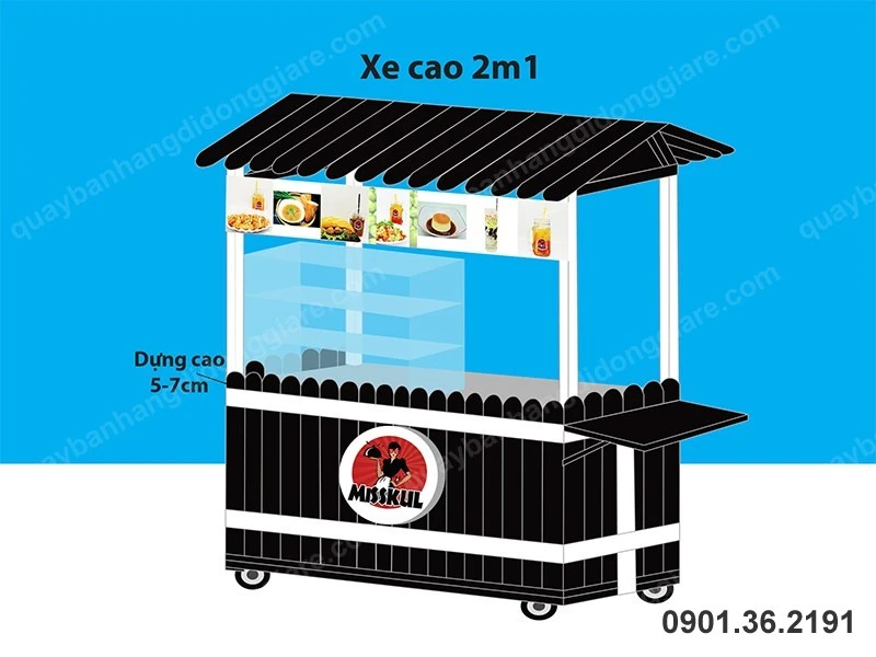 bán xe bánh mì giá rẻ