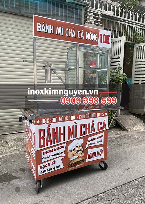 xe bán bánh mì giá rẻ