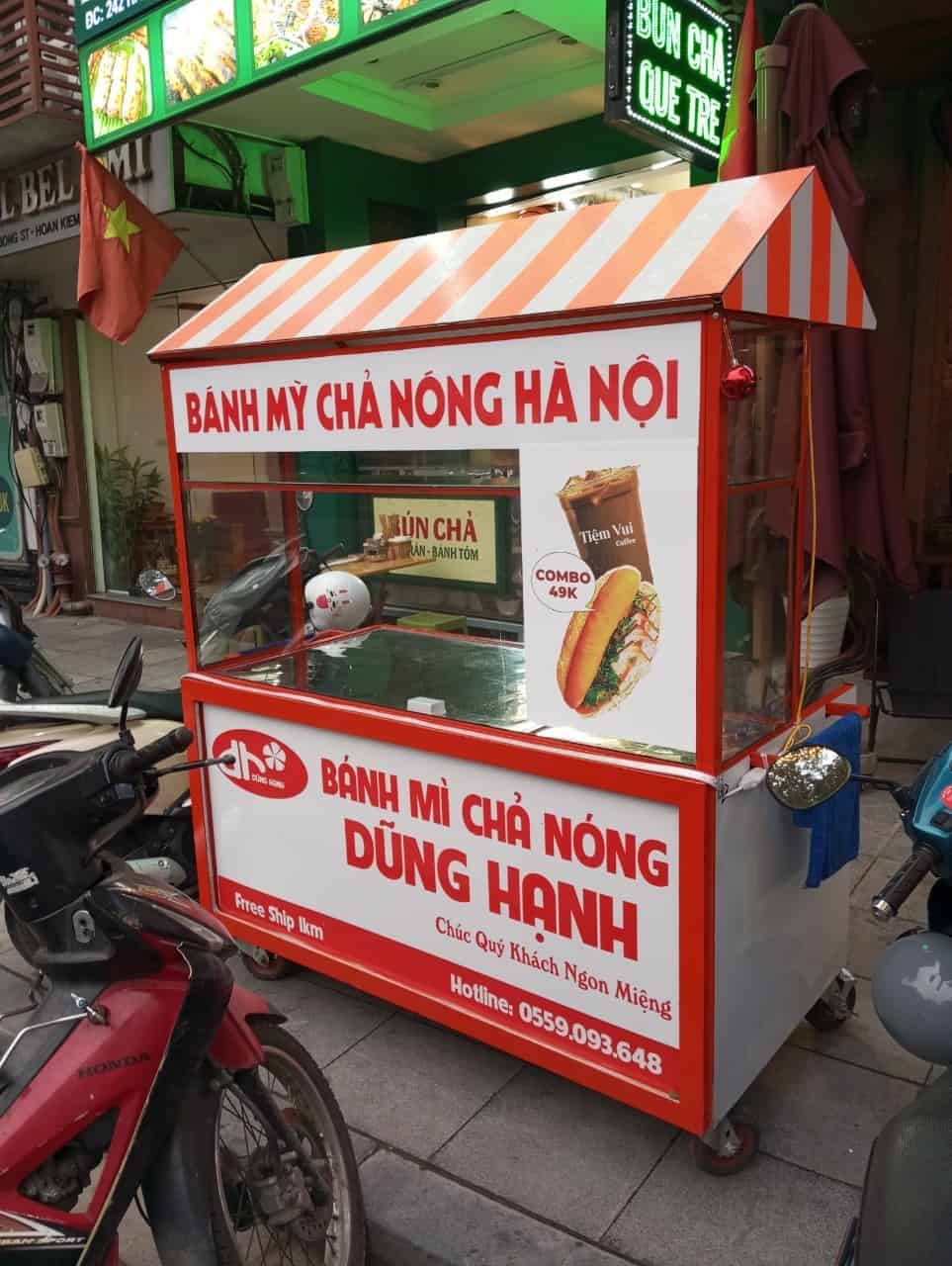 Xe Bánh Mì Thịt Nướng